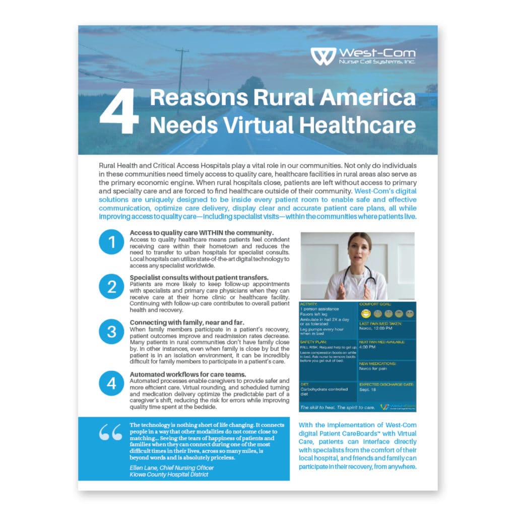 Rural Health Brochure