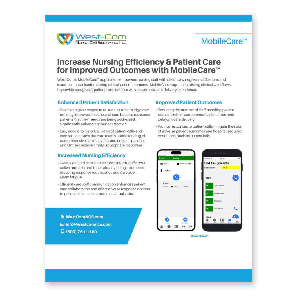 MobileCare brochure front